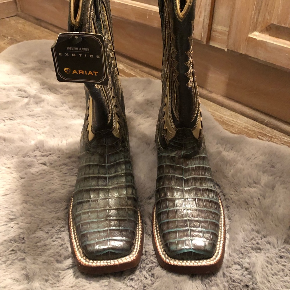 Ariat Exotics Caiman Alligator 6.5B